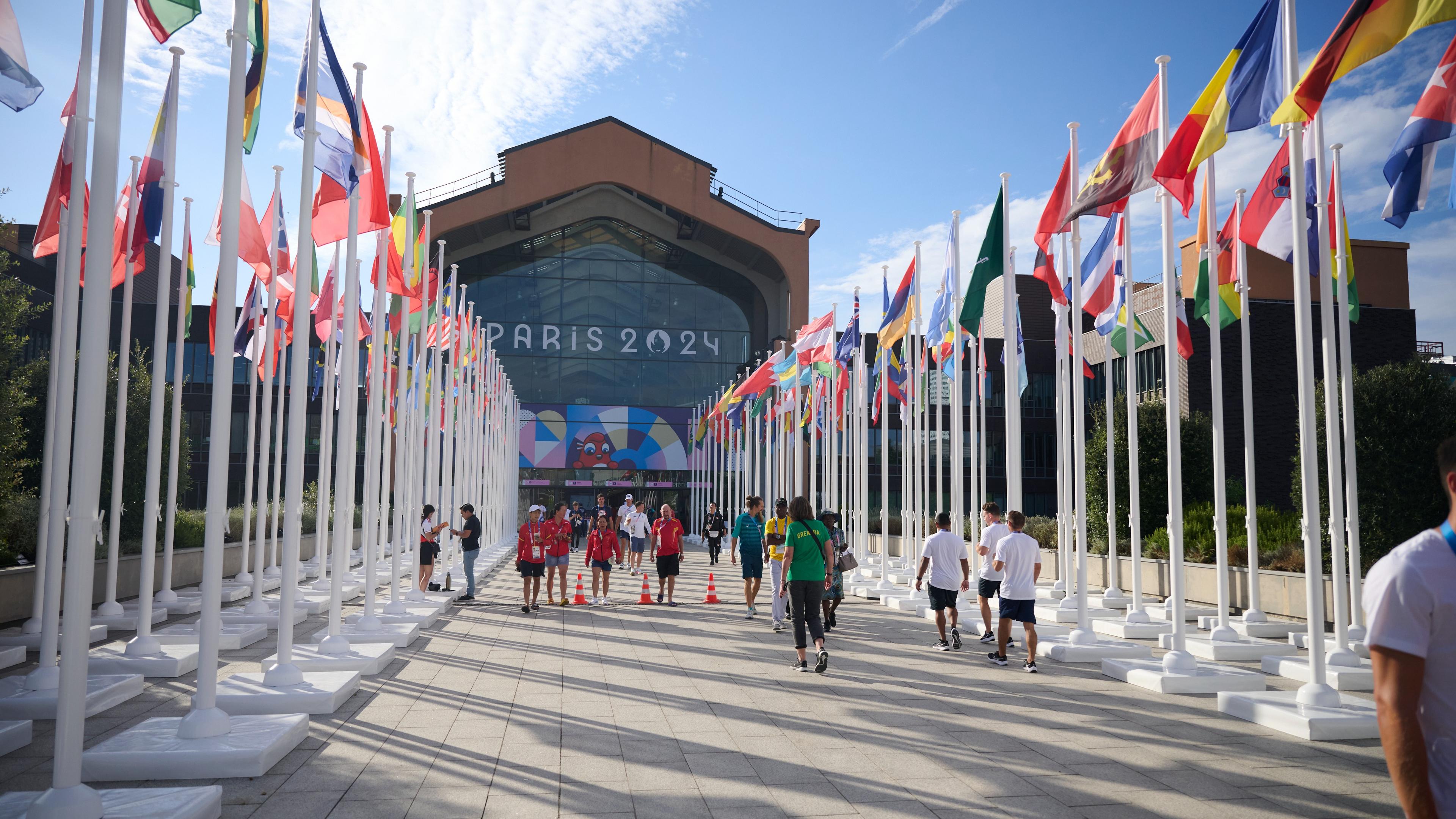 The Olympic Village was one of the few new buildings in Paris. © IOC Media